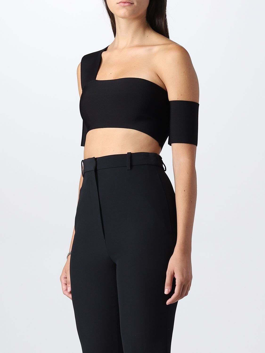Top Woman color Black