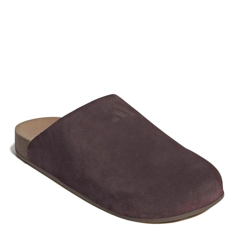 Women's Spw Mule Clog Shoes (Dark Brown)
