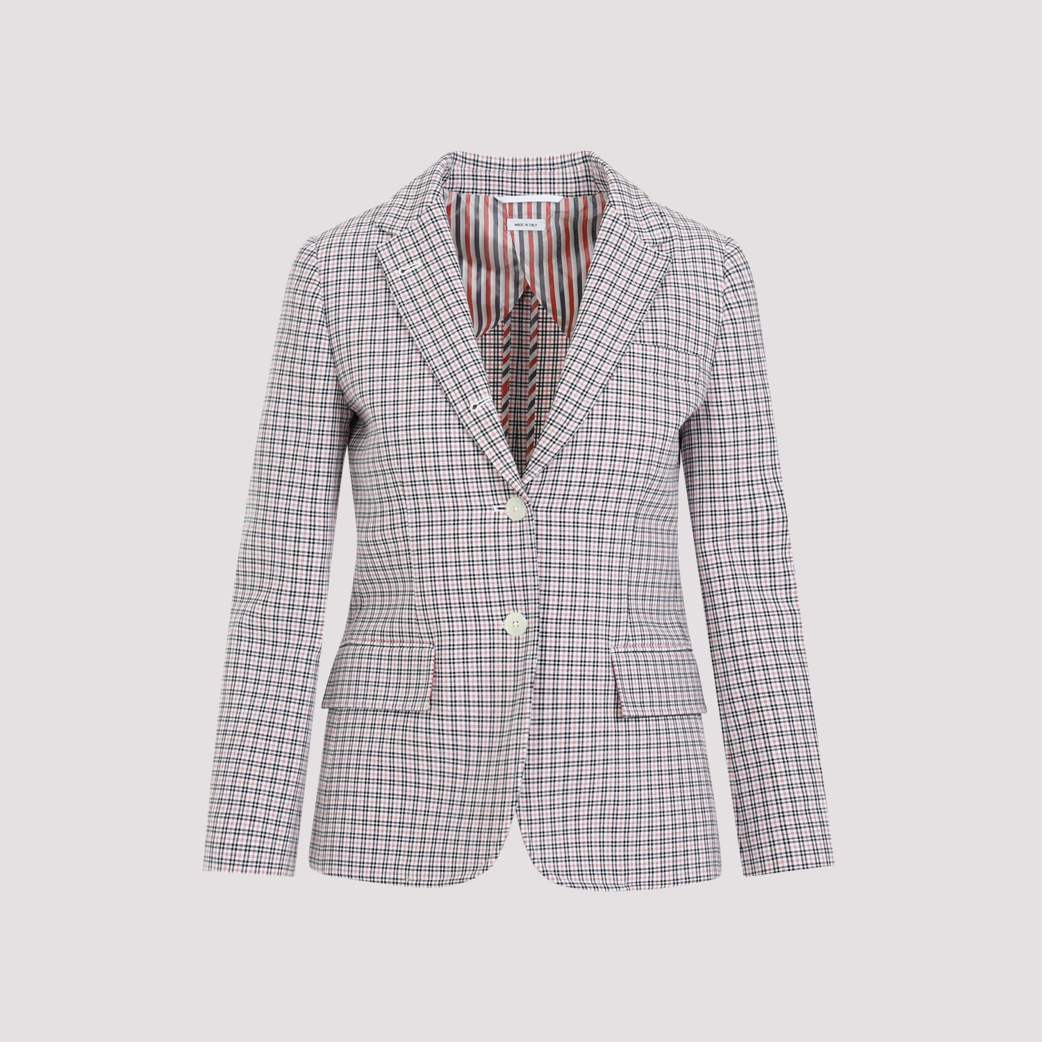 Mini Check Cotton Jacket