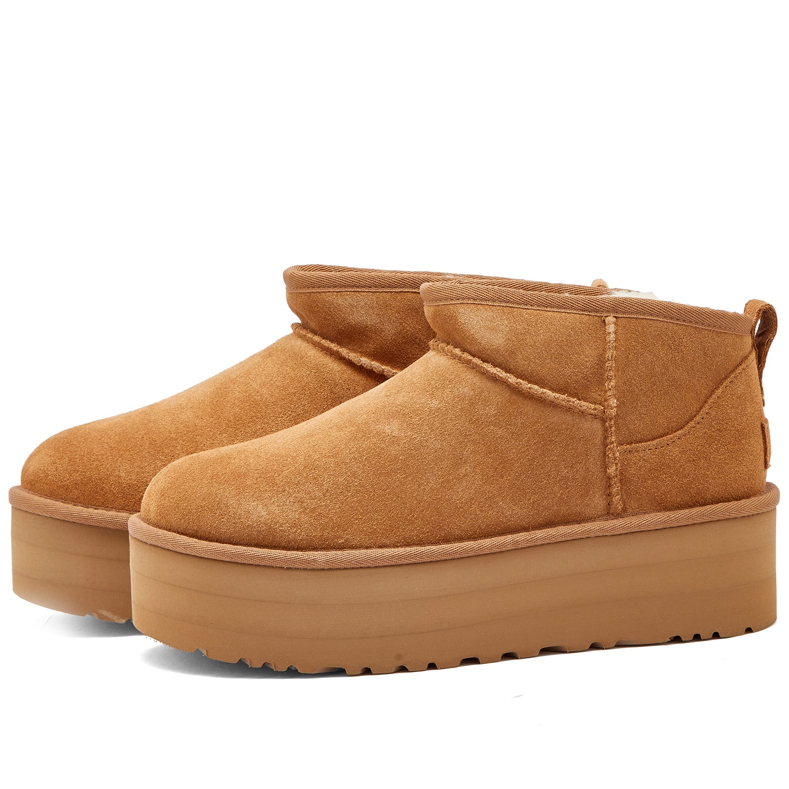 Women's Classic Ultra Mini Platform in Chestnut