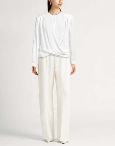 Woman Top White Size 10 Viscose