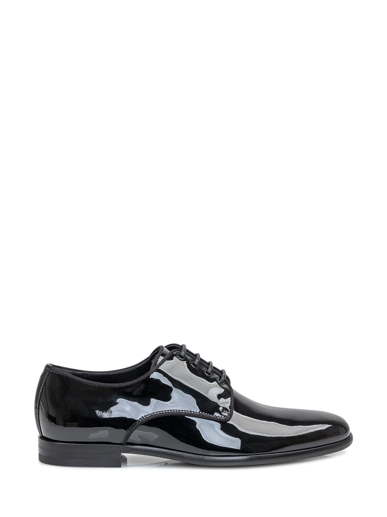 Luxe Leather Lace-Up Dress Shoes