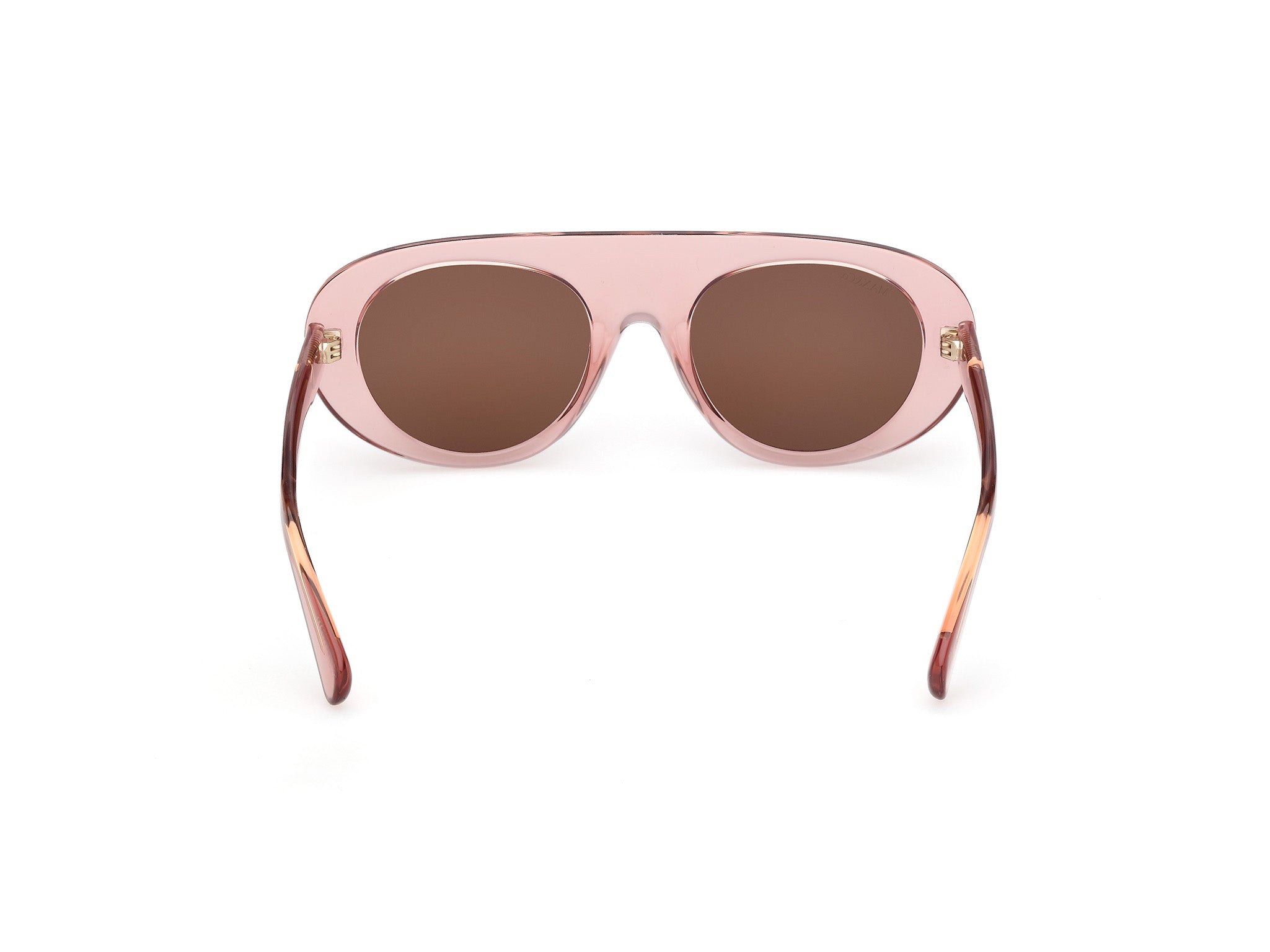 MAX&Co Mujer MAX&Co MO0148 72E Gafas de sol Inyectado Rosa Marrón Redonda Norma