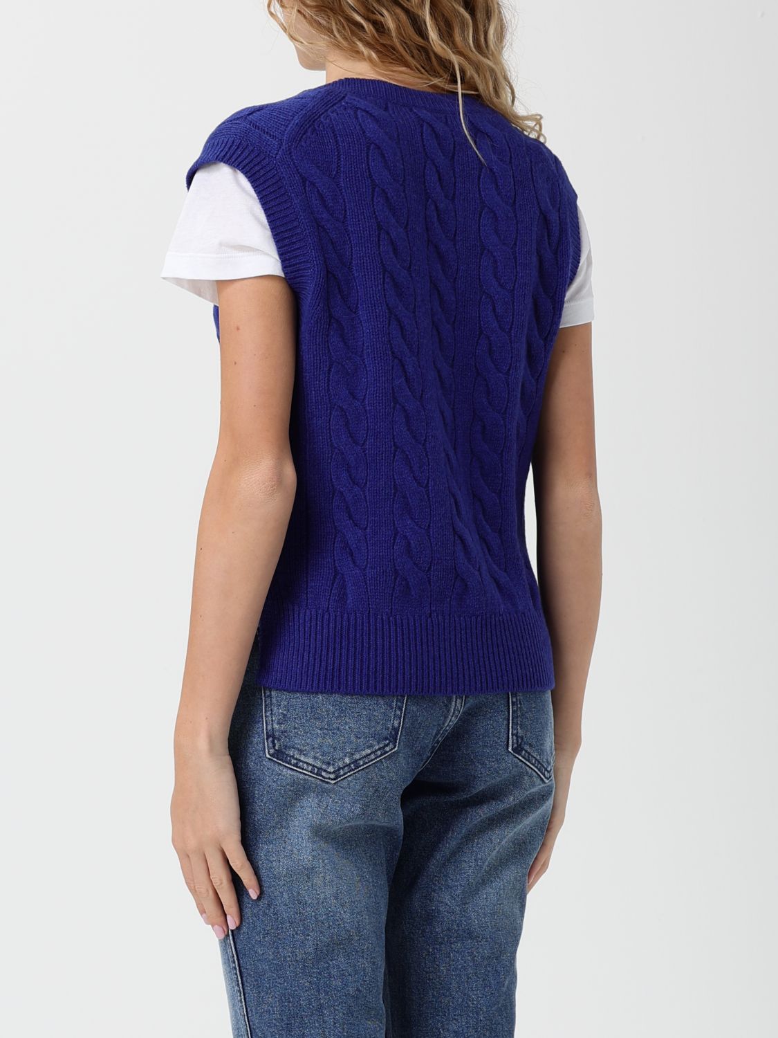 Waistcoat Woman color Red