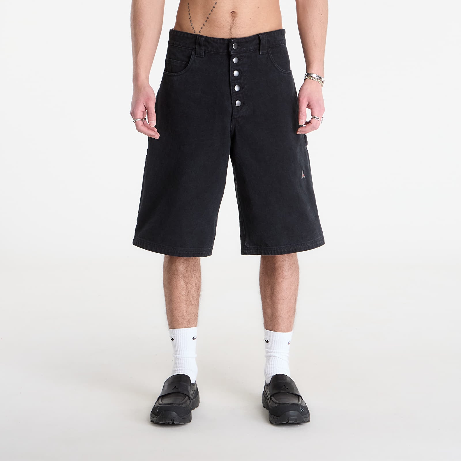 Shorts ROA Ash Canvas Shorts Washed Black