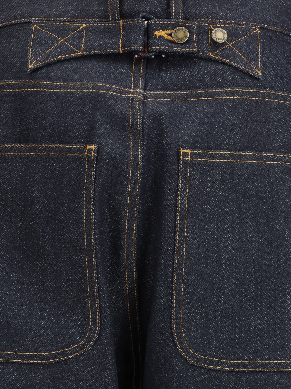 Denim 5 Pockets Trouser In Japanese Selvedge Navy
