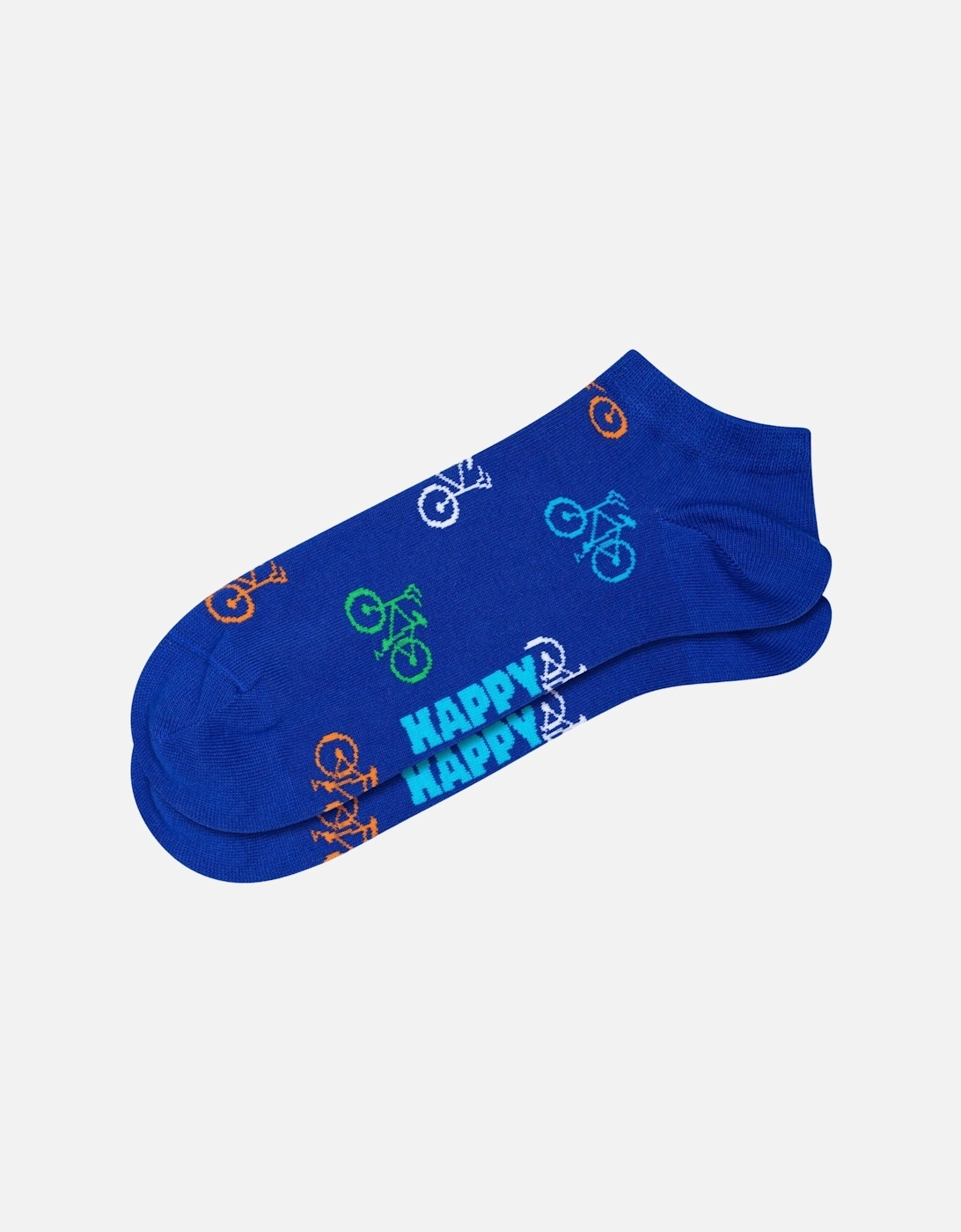 Women's 3-pack Bikes Low Socks, Blue - Size: 5/4/4.5/7/6.5/6/5.5/3/3.5