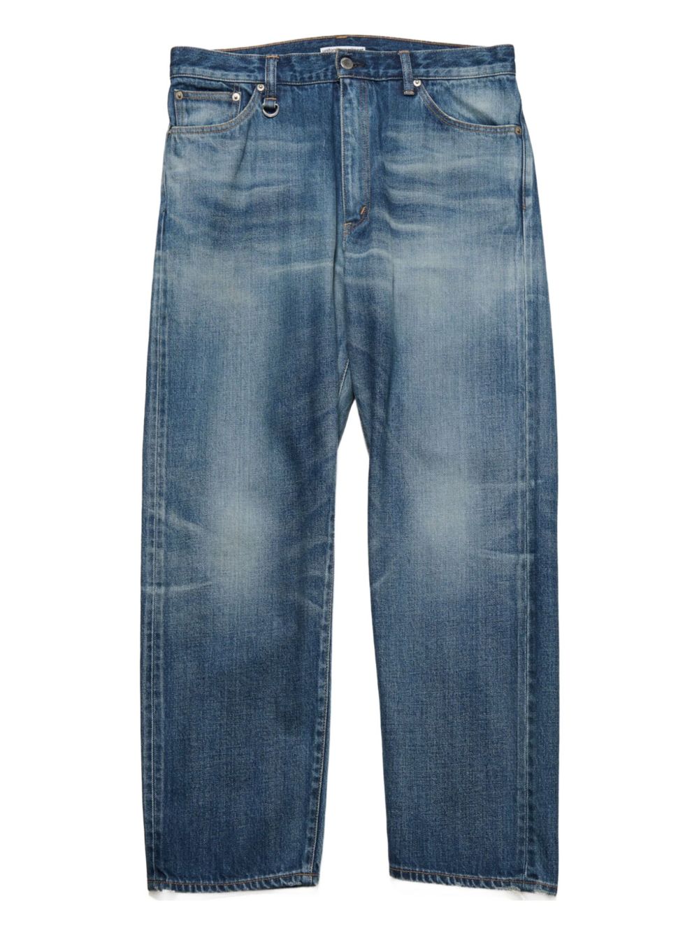 Faded-effect jeans - Blue