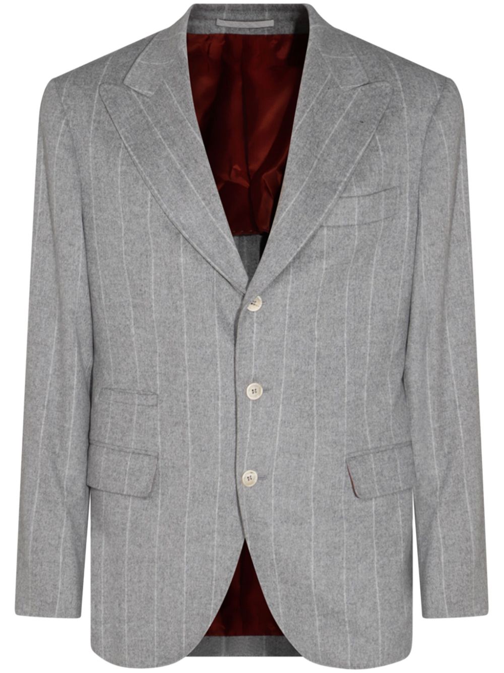 Grey Wool Blazer