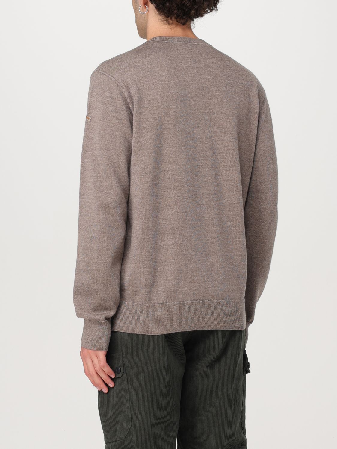 Crew-neck sweater - Neutrals