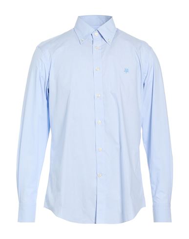 Man Shirt Sky blue Size S Cotton