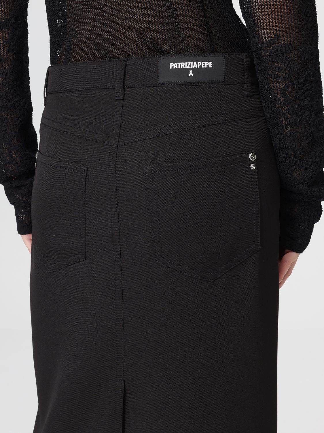 Skirt Woman color Black