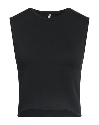 Woman Top Black Size M Polyester
