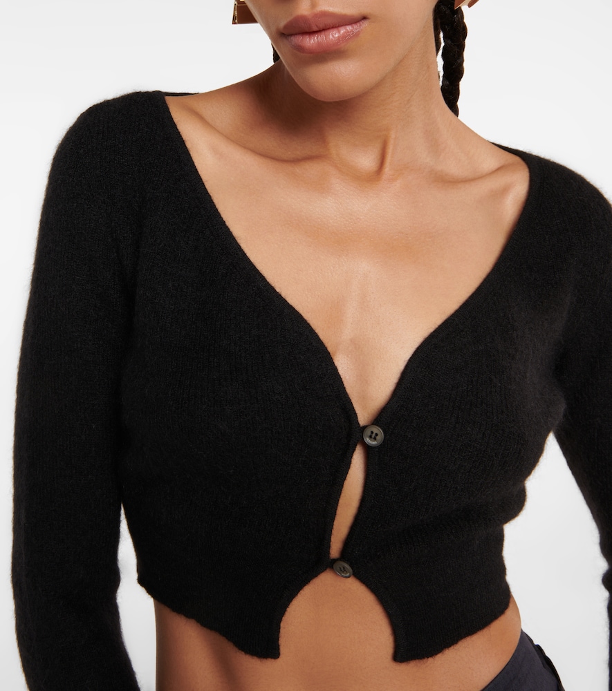 Le Cardigan Alzou cropped cardigan