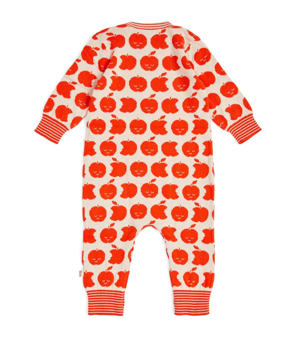 Knit Apple Playsuit (3-18 Months)