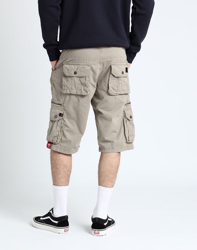 Man Shorts & Bermuda Shorts Beige