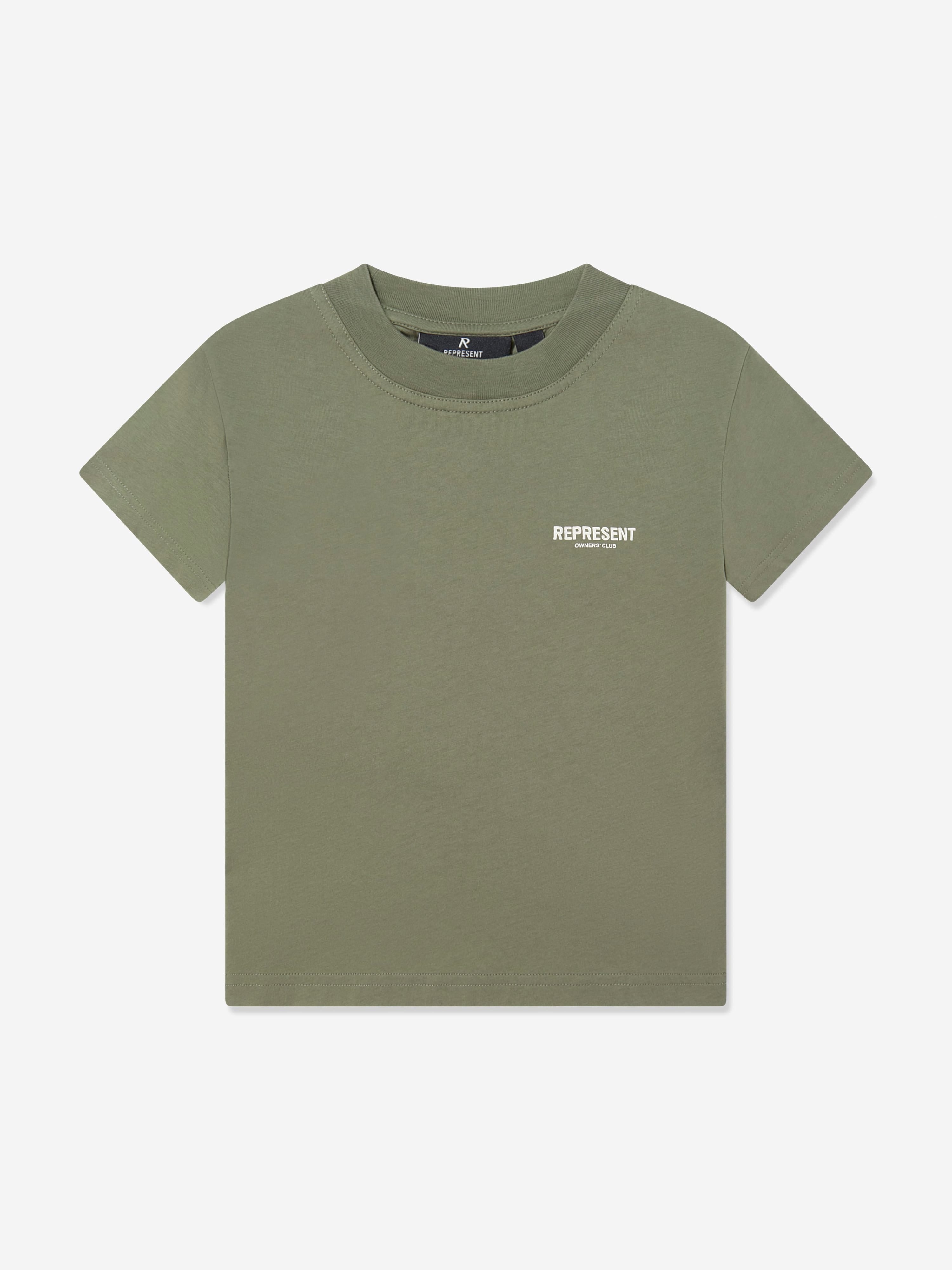 Kids Mini Owners Club T-Shirt in Green 1 - 2 Years By Childsplay Clothing