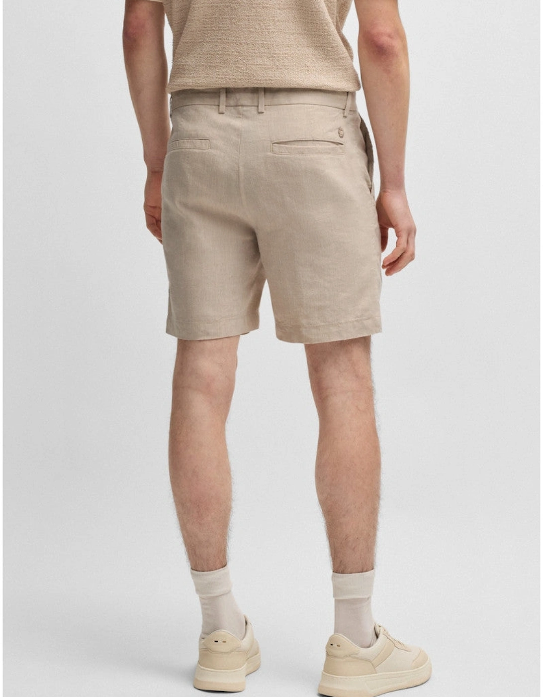 Men's BOSS Black C-Kane-RDS-Shorts 275 L Beige - Tan - Size: 30/32