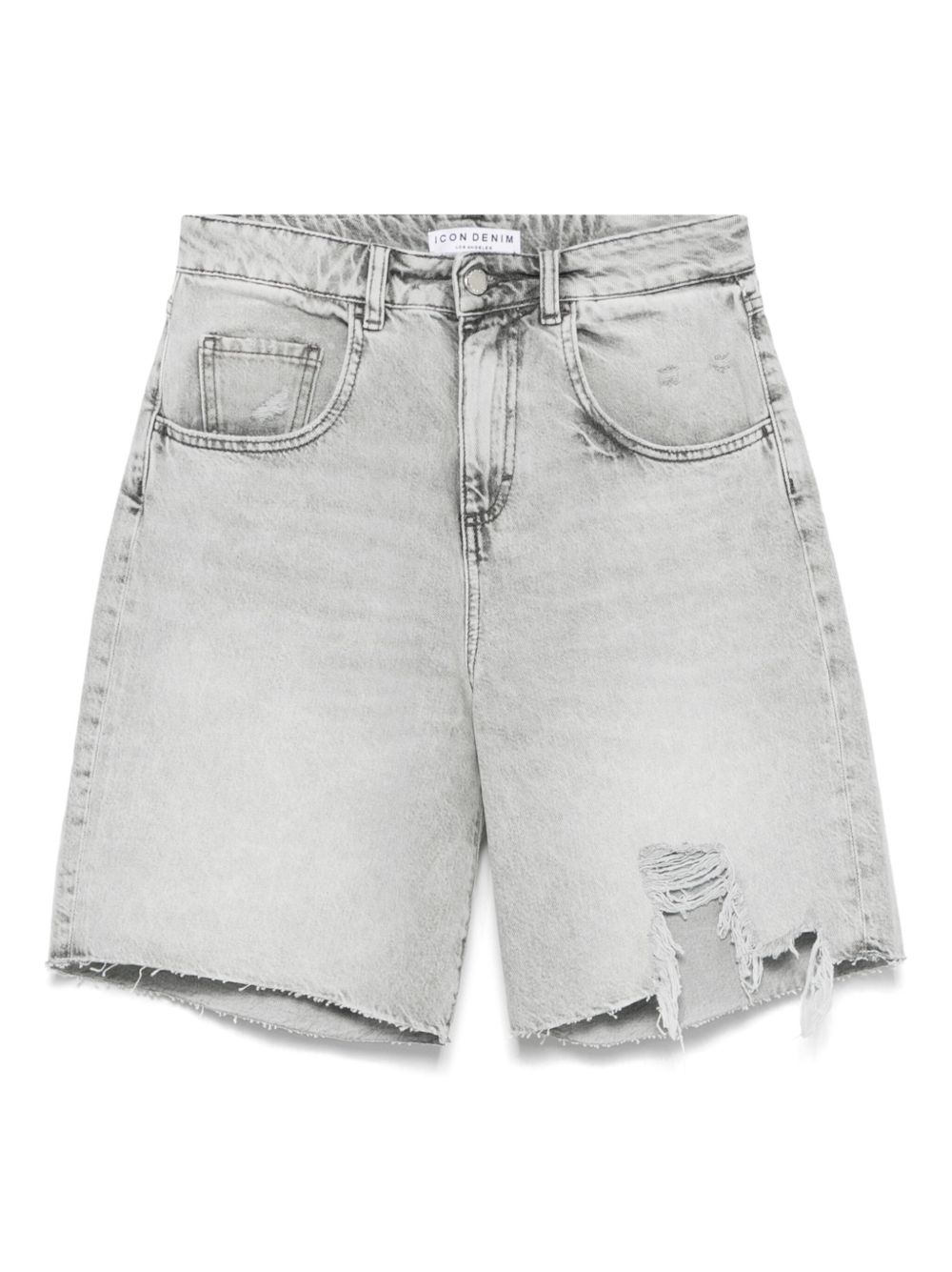 ICON DENIM Lea shorts - Grey