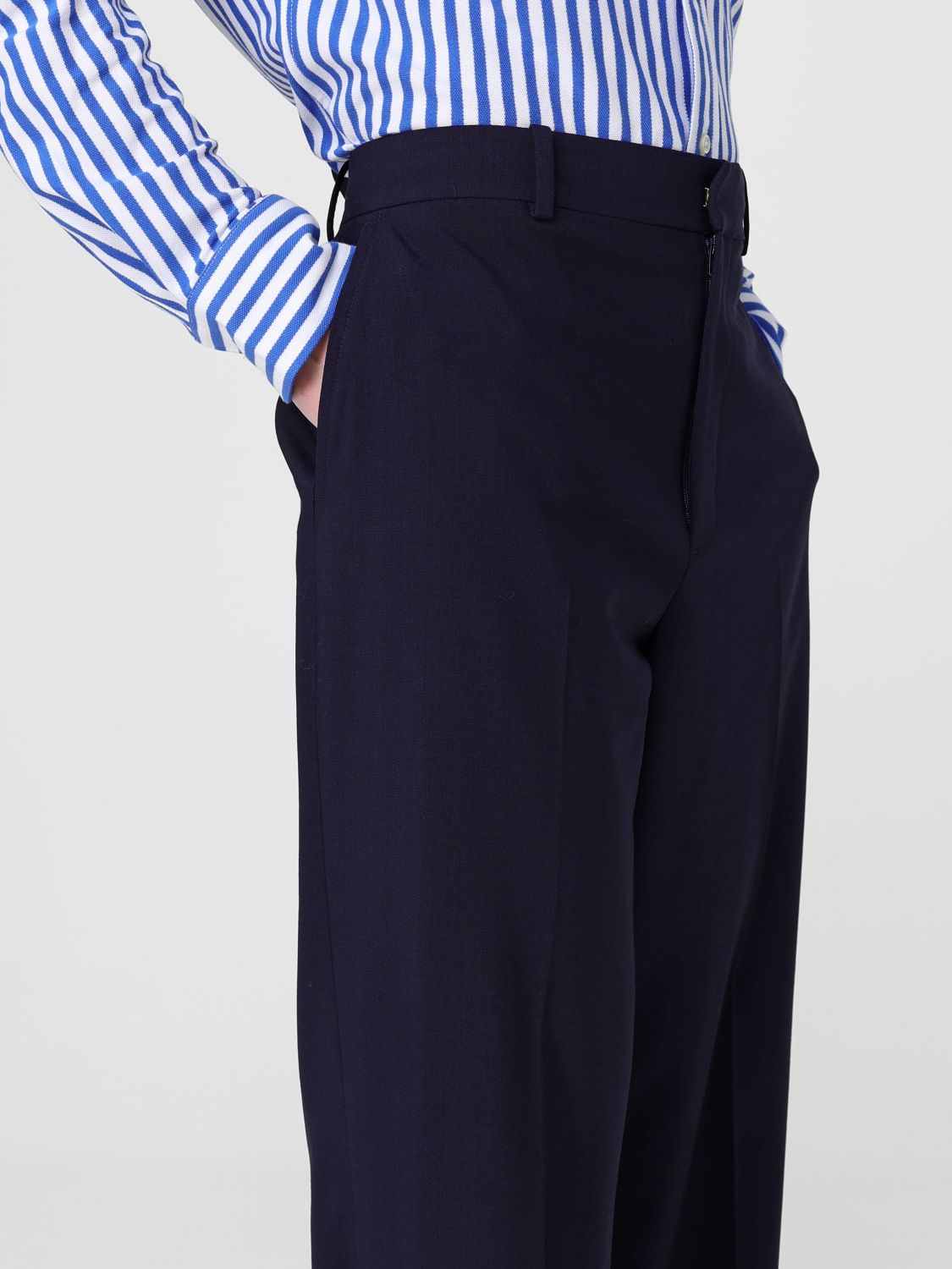 Pants Woman color Blue