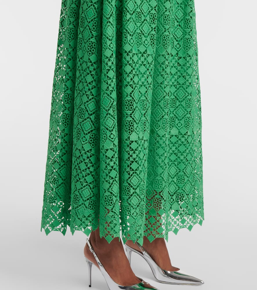 Elie Saab Halterneck midi dress