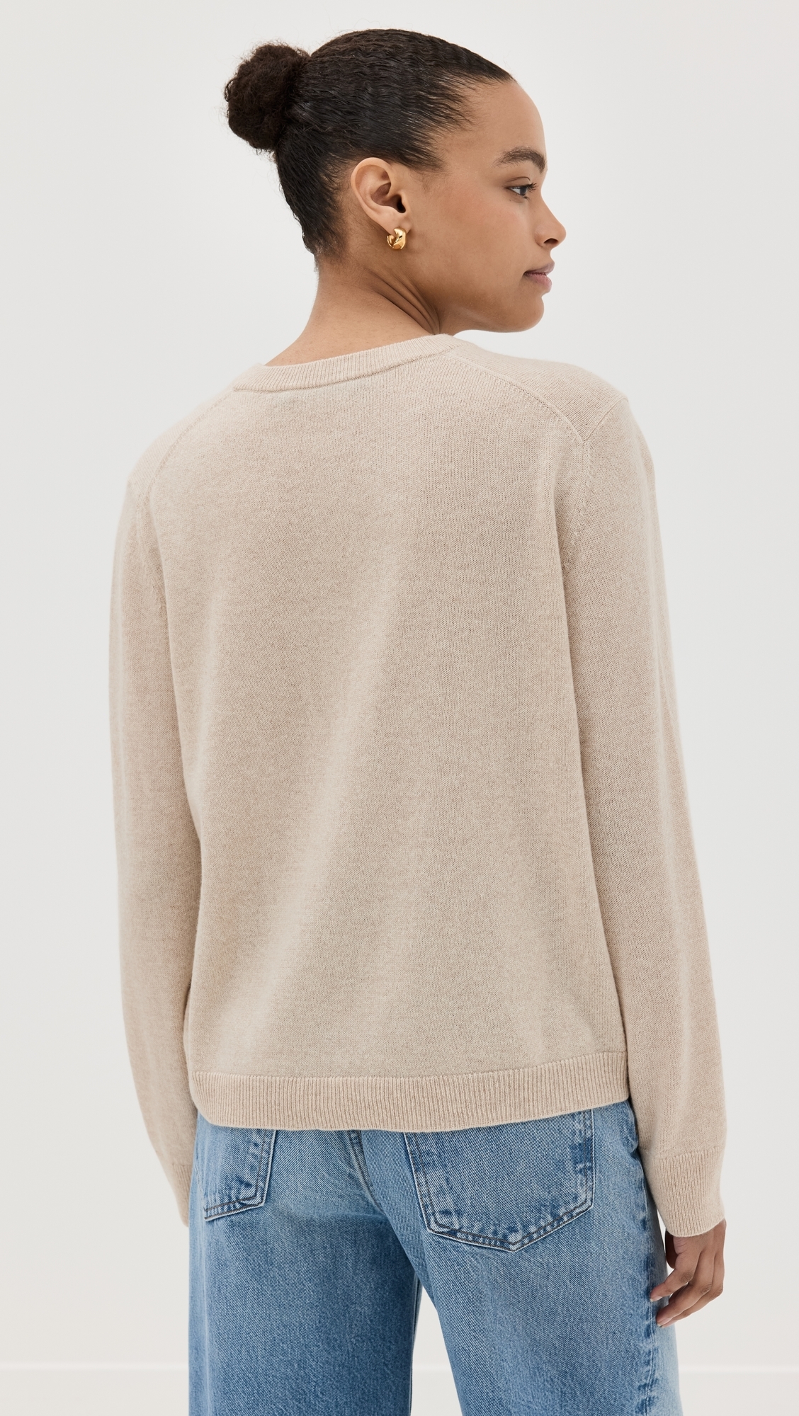 Flynn Cashmere Sweater Oatmeal