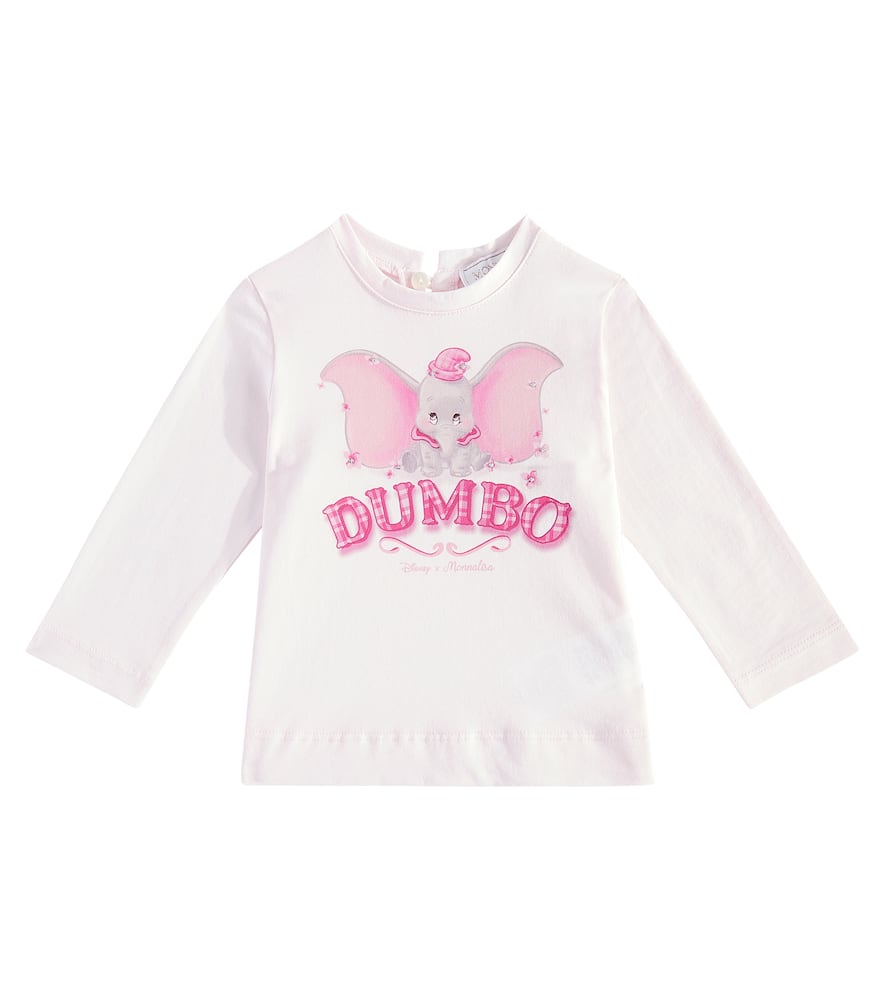 Monnalisa Baby cotton poplin dress