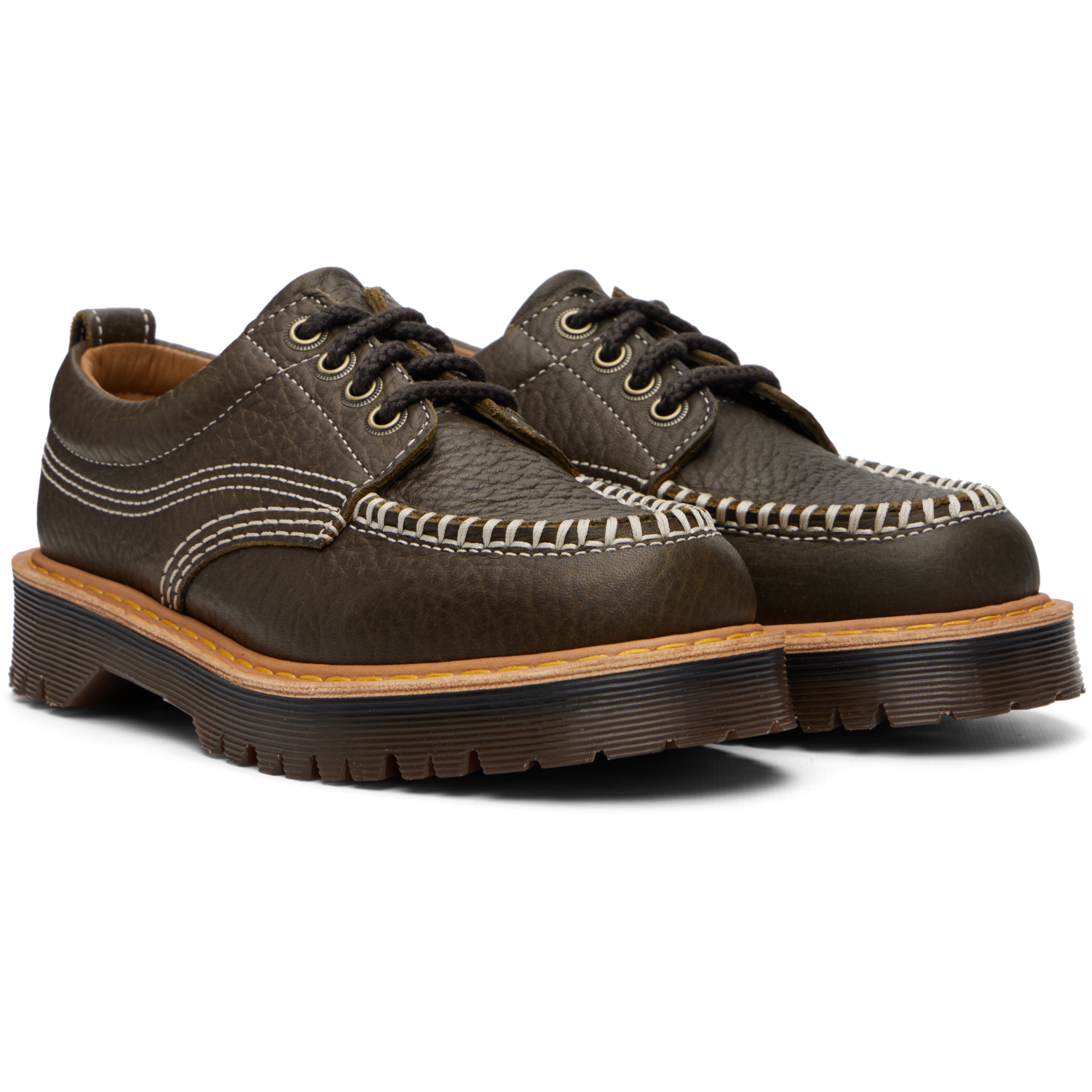 Khaki Lowell Derbys