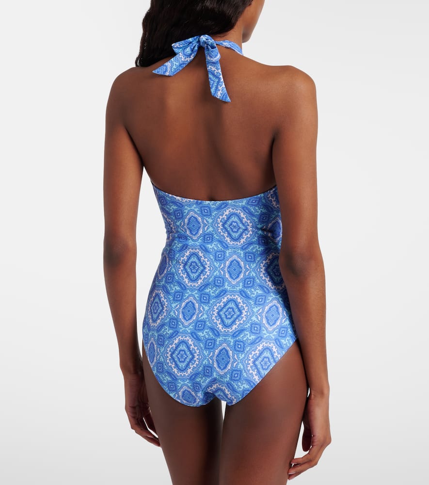 Mykonos printed swimsuit