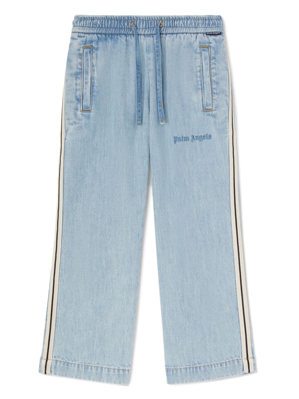 Logo track pants - Blue