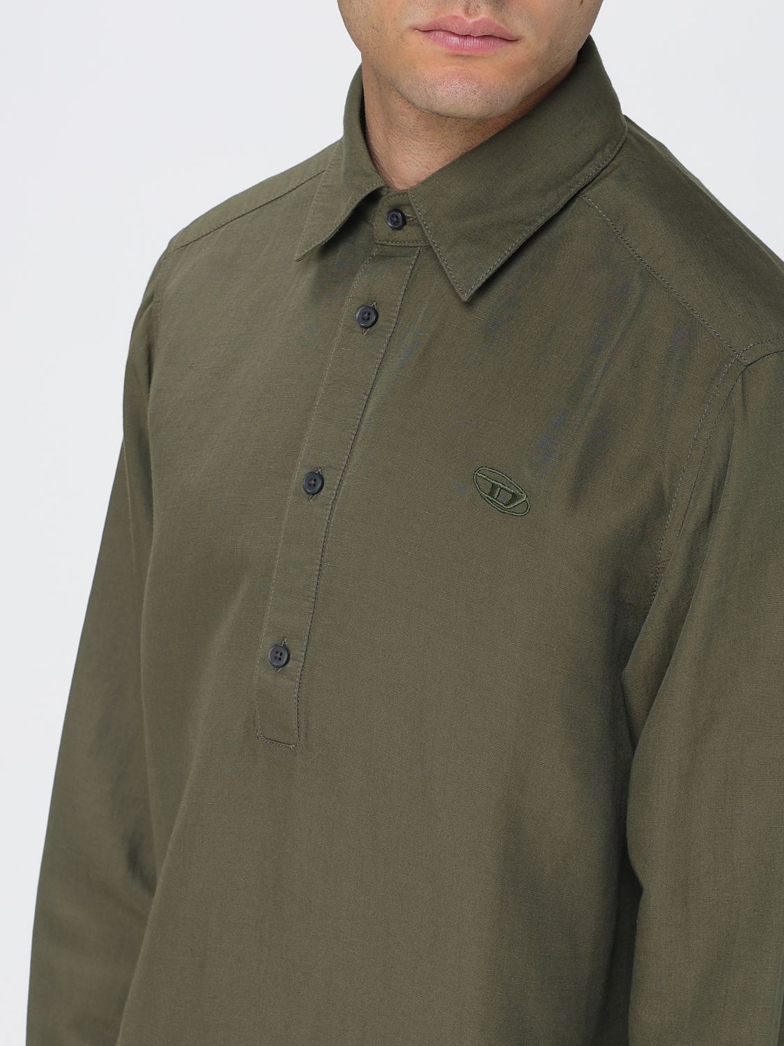 Shirt Men color Military
