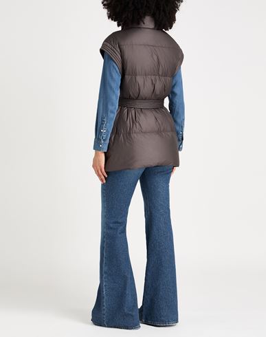 Woman Puffer Charcoal Size 4 Polyamide