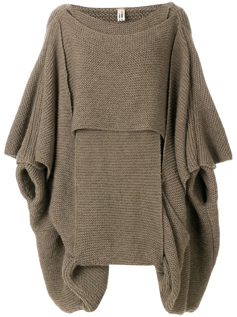 Knitted sweater - Brown