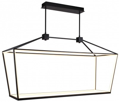 Park Ave. LED Chandelier in Black