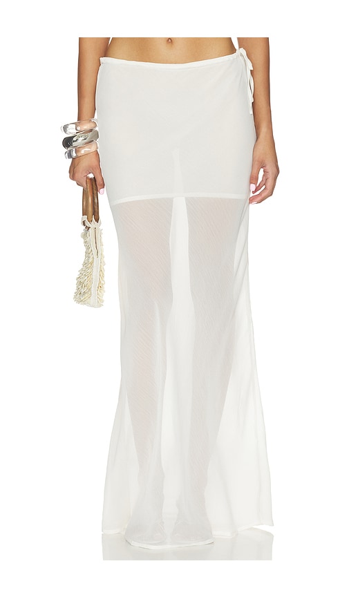 SNDYS ROCK TAMARA SHEER MAXI in White. Größe L. Also in M, S, XL