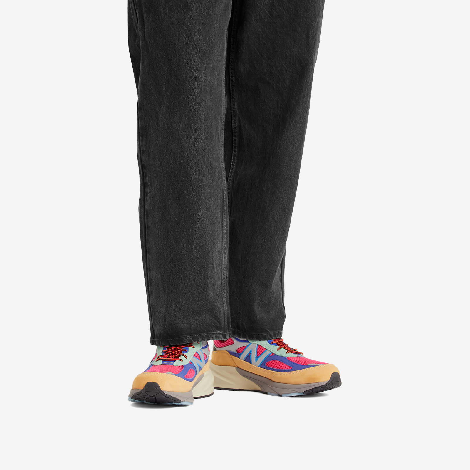 New Balance Men's X Action Bronson 990v6 Sneaker in Multi
