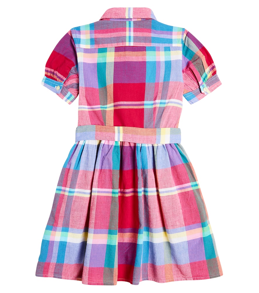 Polo Ralph Lauren Kids Checked cotton shirt dress