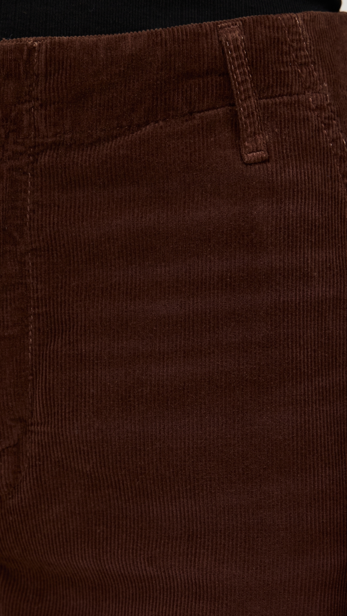 Corduroy Trousers Dark Chocolate