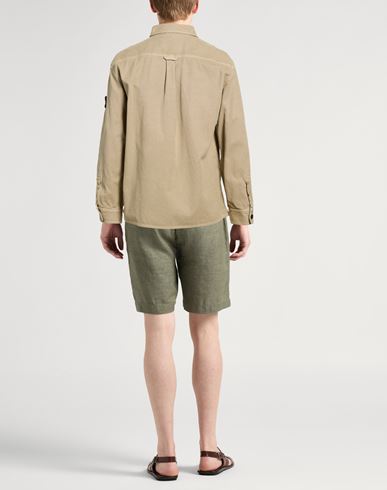 Man Shirt Sand Size M Cotton
