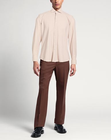 Next Man Shirt Beige Size 18 Polyamide, Elastane
