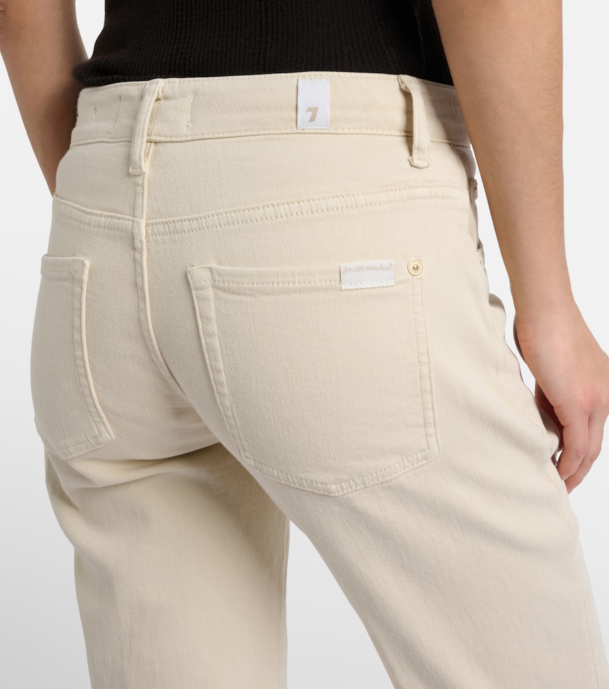 Calie Straight mid-rise straight jeans