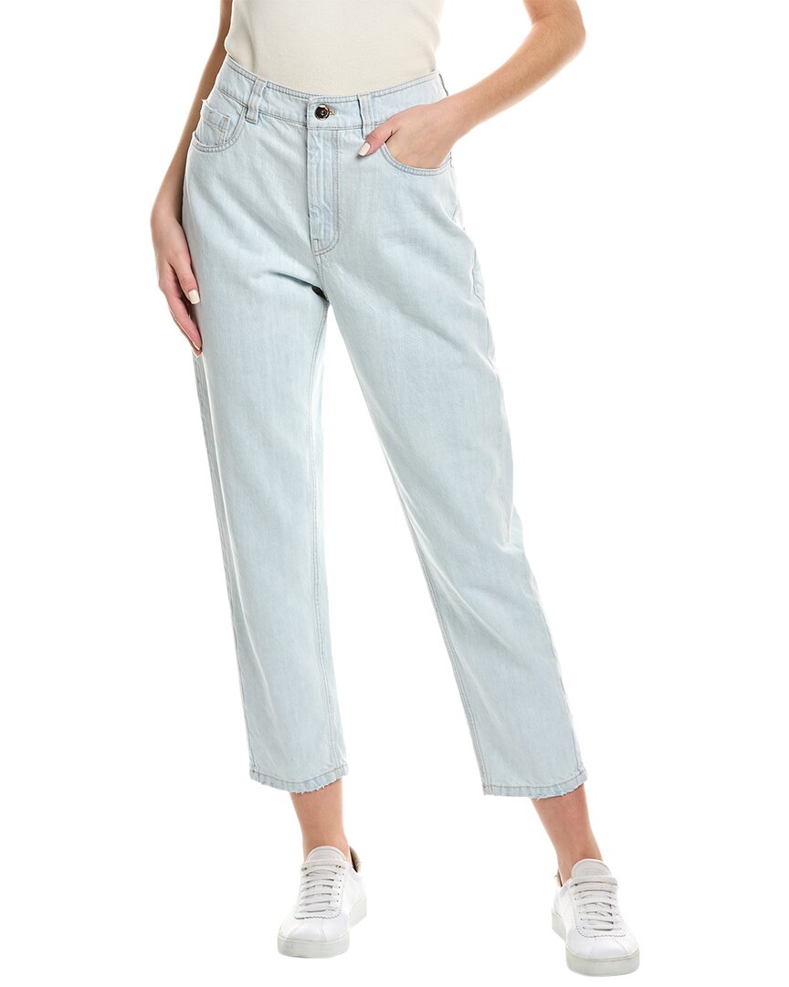 Light Wash Straight Jean