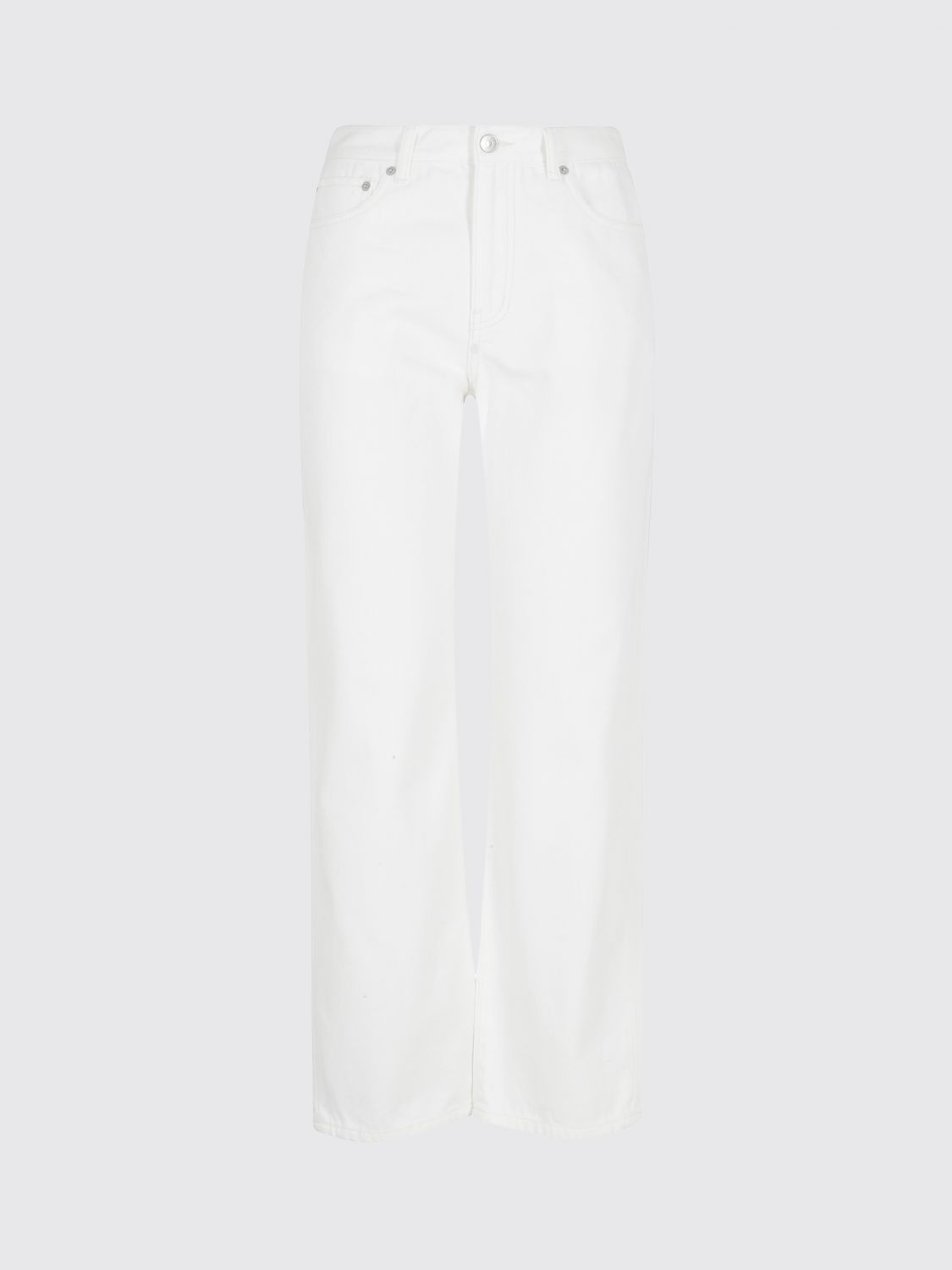Jeans Woman color White