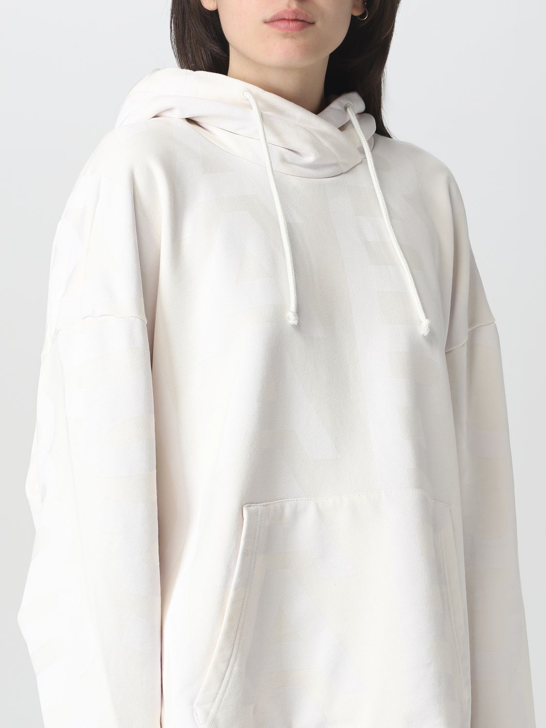 Sweatshirt Woman color White