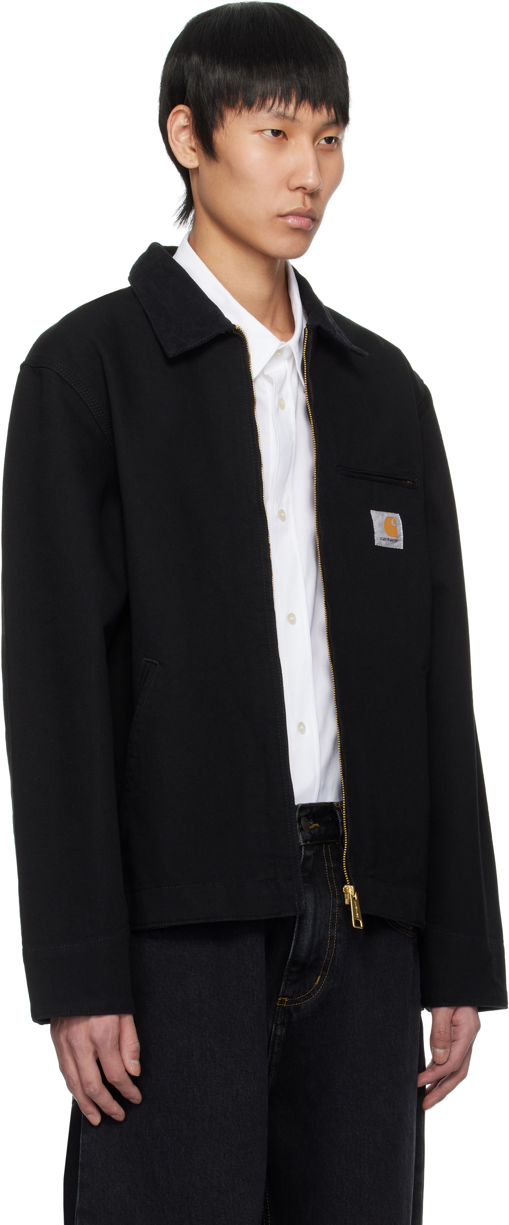 Carhartt Work In Progress Black Spring Detroit Jacket