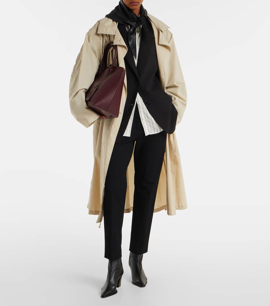 Francoise 70 leather ankle boots