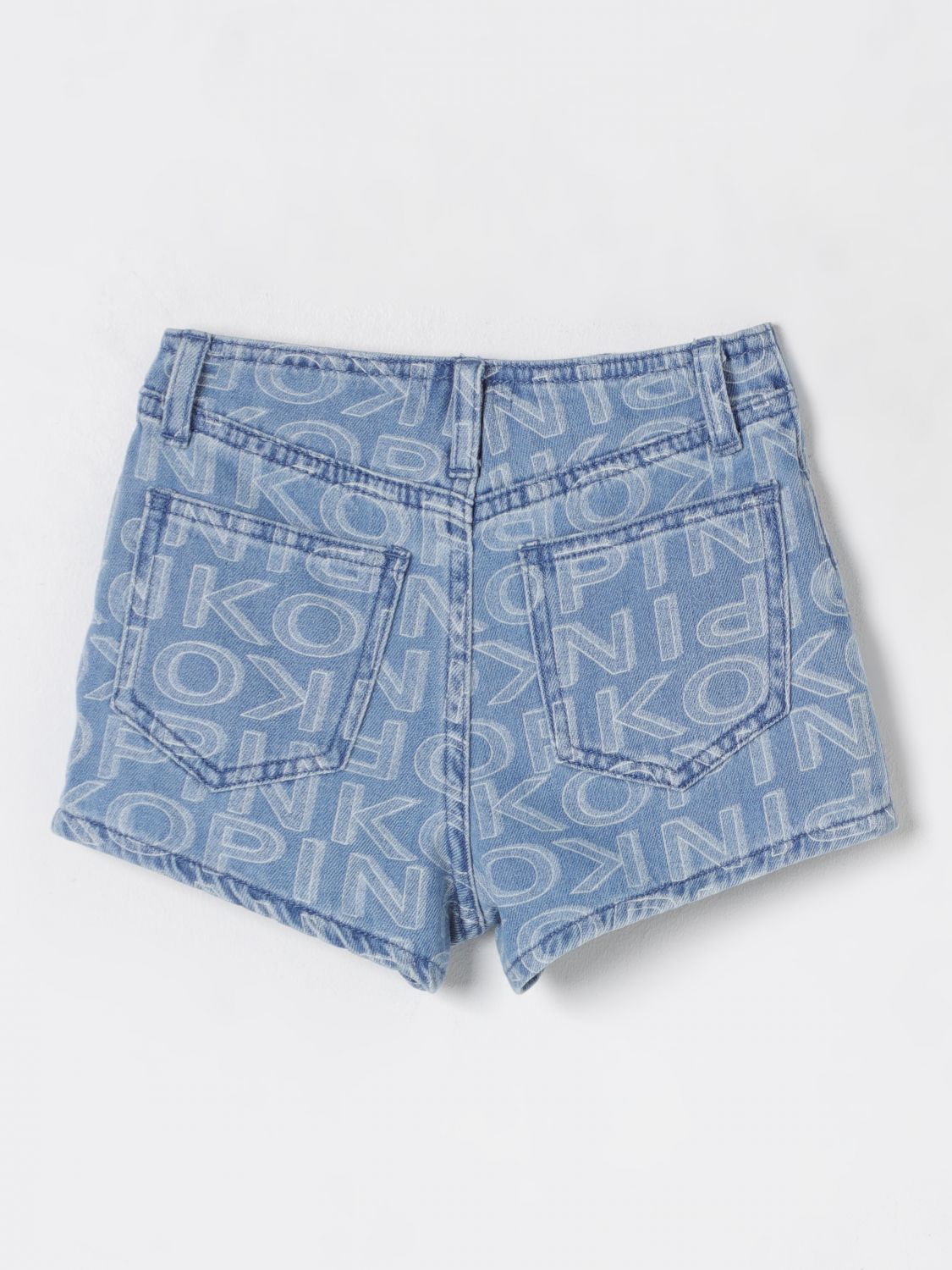 Short PINKO Kids color Denim