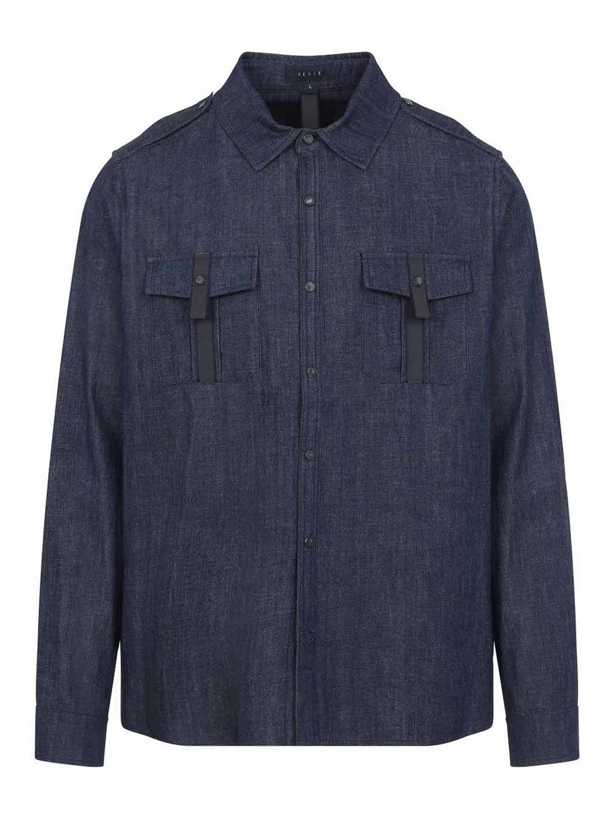 Cotton Denim Overshirt