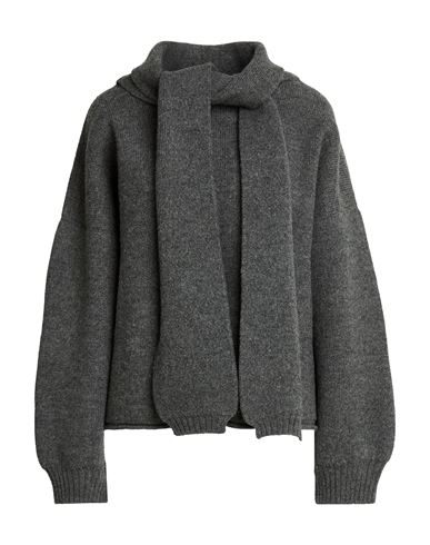 Woman Sweater Grey Size M Wool