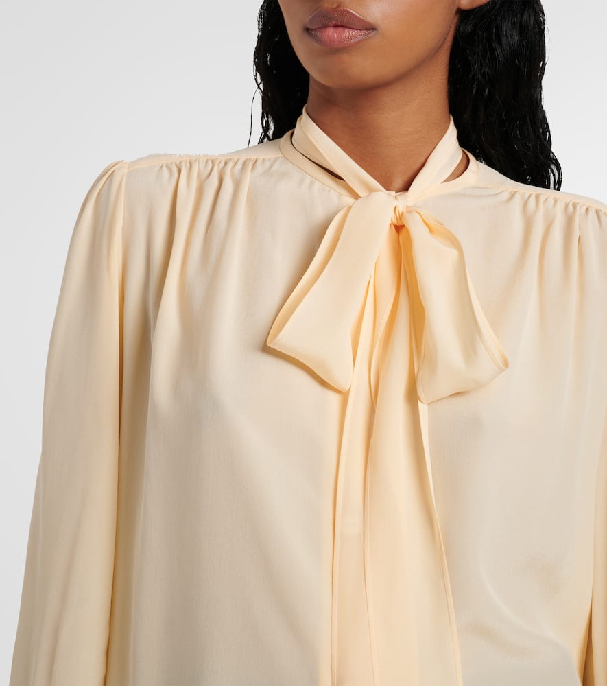 Silk crêpe de chine shirt